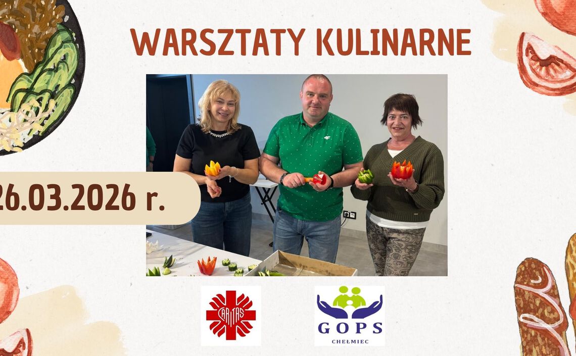 Warsztaty kulinarne zorganizowane przy wsparciu Caritas Archidiecezji Krakowskiej - 26.03.2026 r.